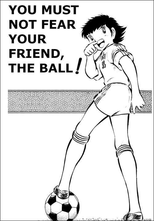 Captain Tsubasa Chapter 20 page 1 - Chapter 20: You Must Not Fear Your Friend, The Ball!