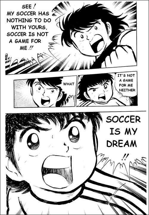 Captain Tsubasa Chapter 20 page 35 - Chapter 20: You Must Not Fear Your Friend, The Ball!