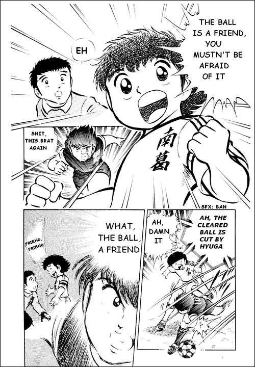 Captain Tsubasa Chapter 20 page 6 - Chapter 20: You Must Not Fear Your Friend, The Ball!