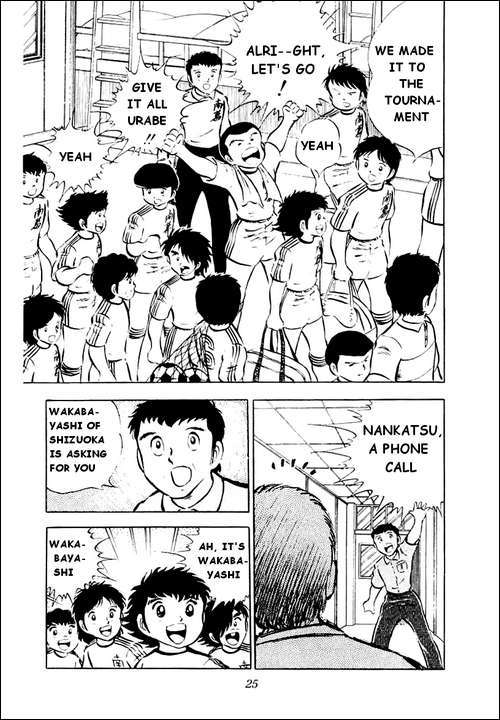 Captain Tsubasa Chapter 26 page 18 - Chapter 26: Now Let's Go! The Decisive Tournament