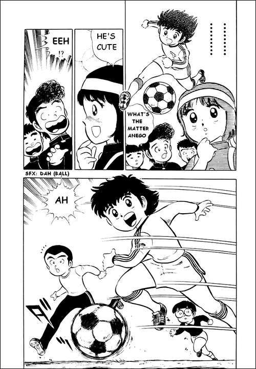 Captain Tsubasa Chapter 3 page 35 - Chapter 3: New Nankatsu Gradeschool Football Club, Start!