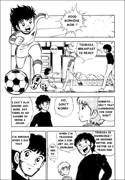 Captain Tsubasa Chapter 3 page 42 - Chapter 3: New Nankatsu Gradeschool Football Club, Start!