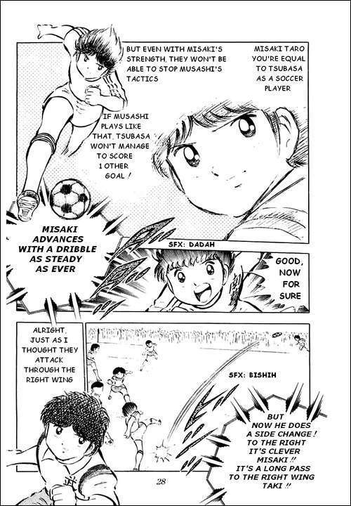 Captain Tsubasa Chapter 30 page 35 - Chapter 30: Musashi's Secret Plan