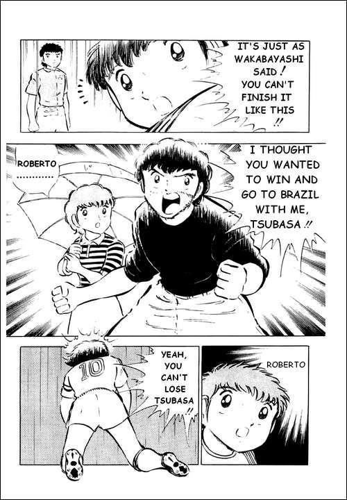 Captain Tsubasa Chapter 31 page 37 - Chapter 31: Tsubasa Can't Fly