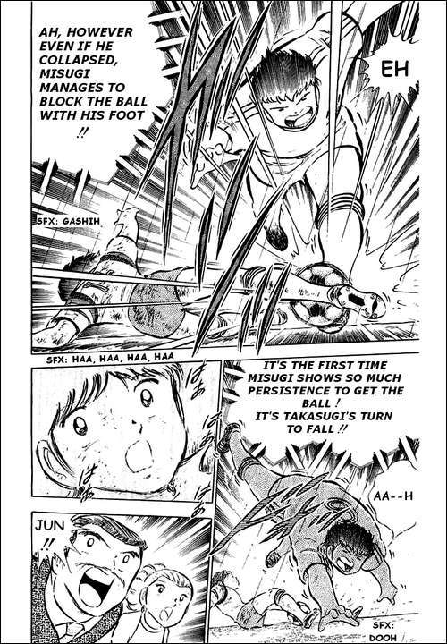 Captain Tsubasa Chapter 33 page 22 - Chapter 33: Challenge to His Life's Longevity!