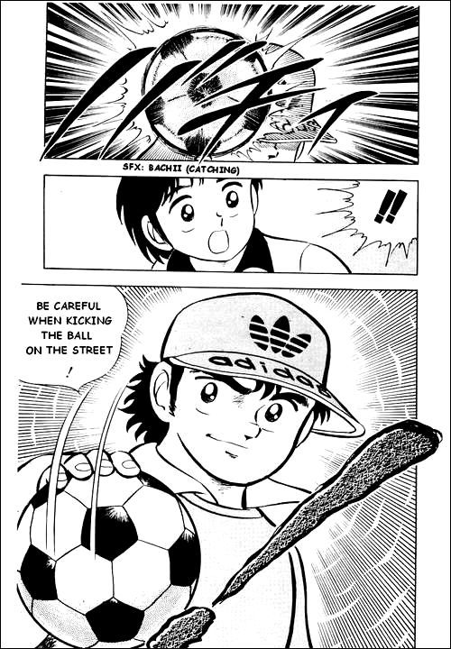 Captain Tsubasa Chapter 4 page 35 - Chapter 4: The Great Responsibility of the Football Club