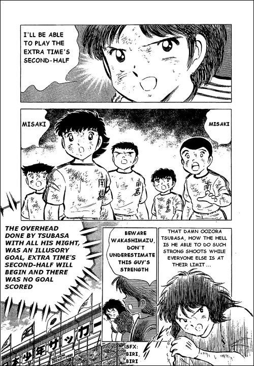 Captain Tsubasa Chapter 44 page 57 - Chapter 44: Extra Time's Kickoff
