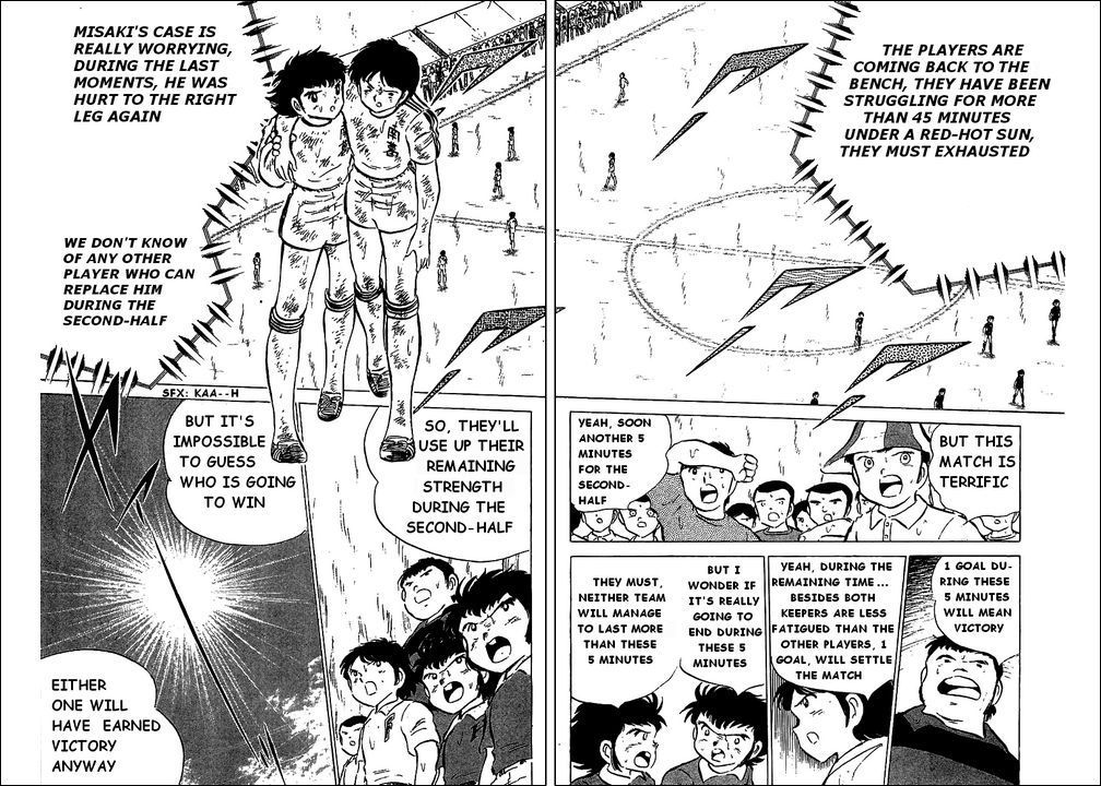 Captain Tsubasa Chapter 44 page 58 - Chapter 44: Extra Time's Kickoff