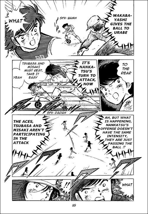 Captain Tsubasa Chapter 46 page 22 - Chapter 46: Defend! Nankatsu