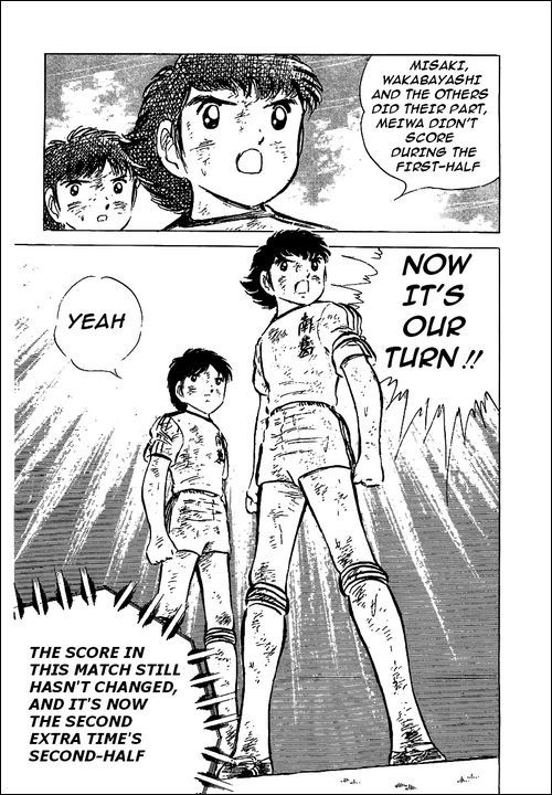 Captain Tsubasa Chapter 46 page 35 - Chapter 46: Defend! Nankatsu