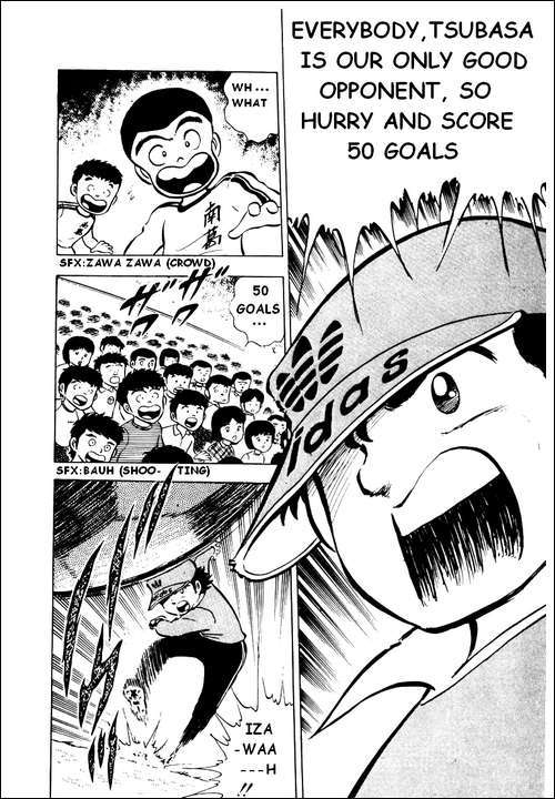 Captain Tsubasa Chapter 5 page 13 - Chapter 5: Tsubasa the Sweeper