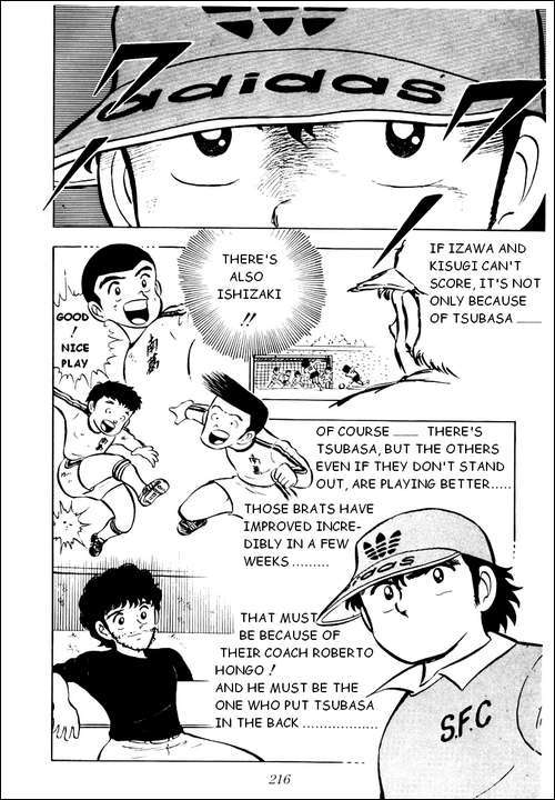 Captain Tsubasa Chapter 5 page 22 - Chapter 5: Tsubasa the Sweeper