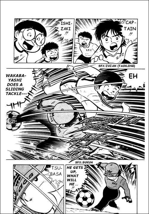 Captain Tsubasa Chapter 5 page 25 - Chapter 5: Tsubasa the Sweeper