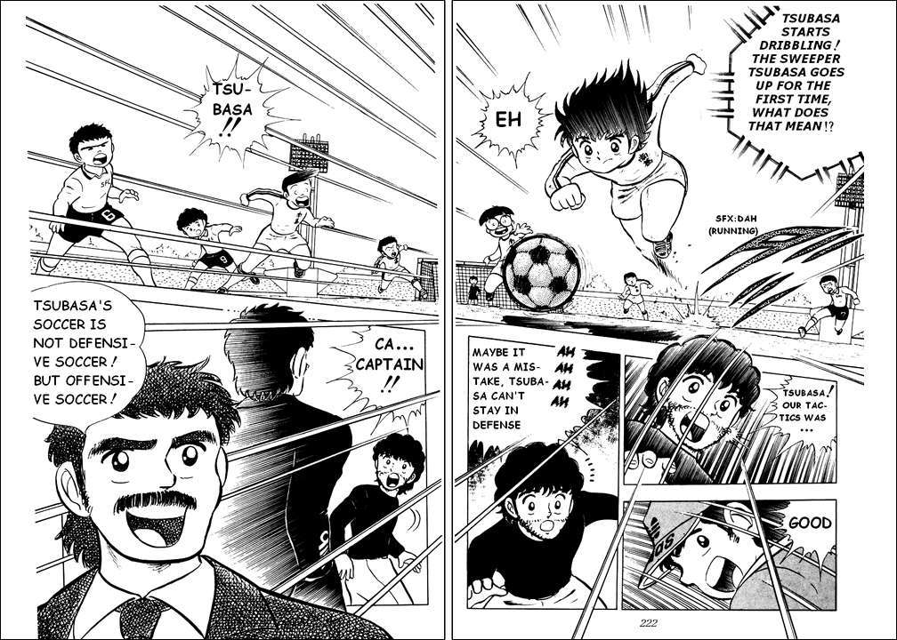 Captain Tsubasa Chapter 5 page 27 - Chapter 5: Tsubasa the Sweeper