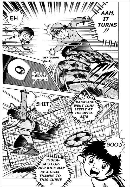 Captain Tsubasa Chapter 5 page 34 - Chapter 5: Tsubasa the Sweeper