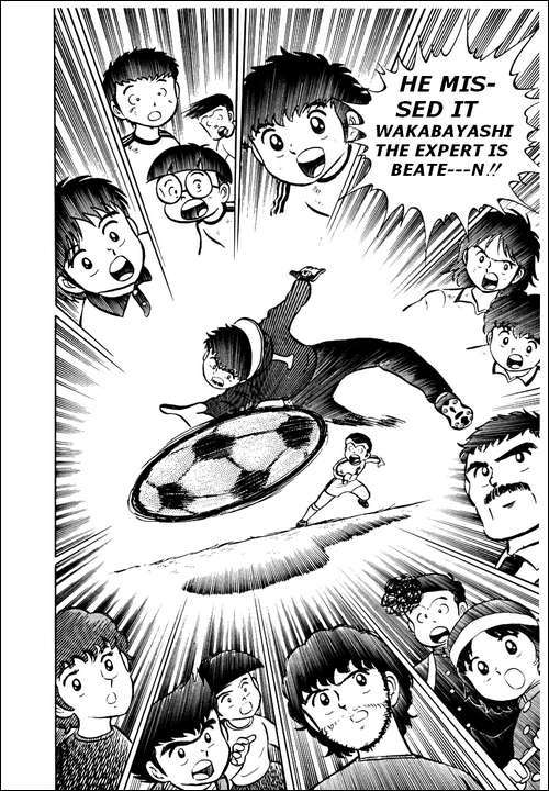 Captain Tsubasa Chapter 5 page 35 - Chapter 5: Tsubasa the Sweeper