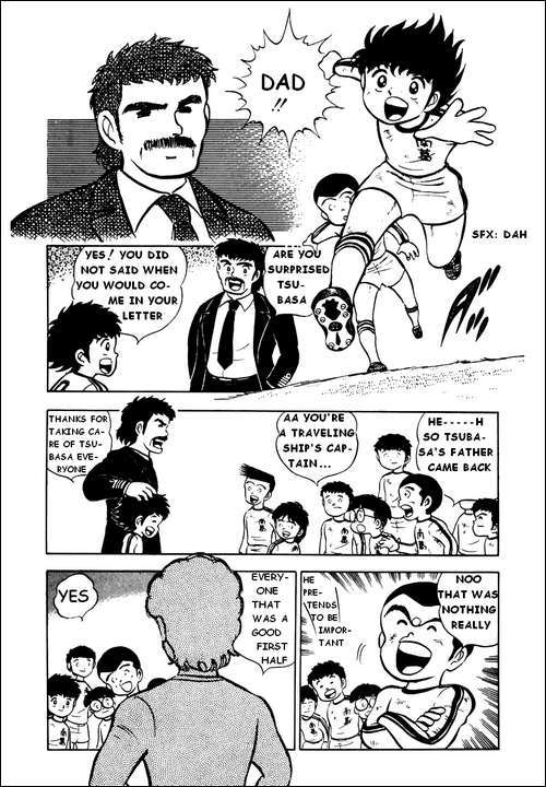 Captain Tsubasa Chapter 5 page 38 - Chapter 5: Tsubasa the Sweeper