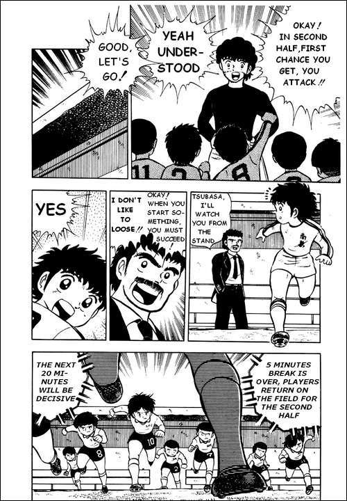 Captain Tsubasa Chapter 5 page 41 - Chapter 5: Tsubasa the Sweeper