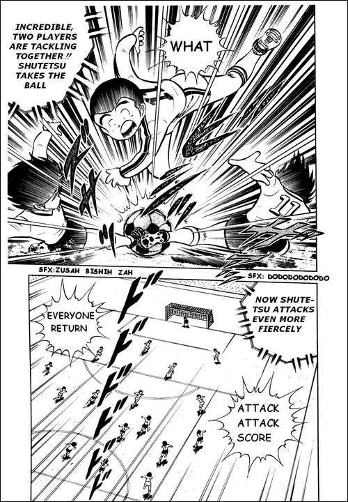Captain Tsubasa Chapter 5 page 44 - Chapter 5: Tsubasa the Sweeper