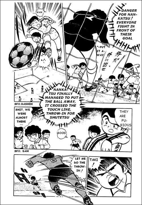 Captain Tsubasa Chapter 5 page 45 - Chapter 5: Tsubasa the Sweeper