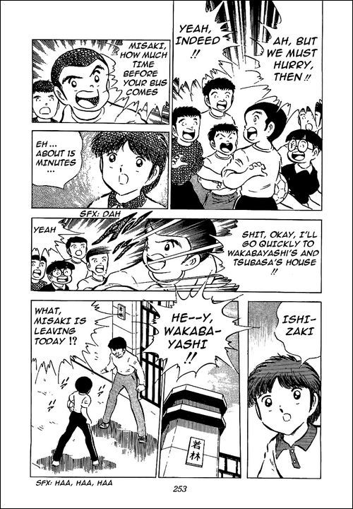 Captain Tsubasa Chapter 50 page 10 - Chapter 50: Everyone's Setting Off