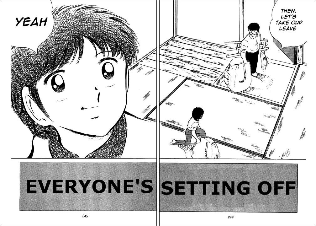 Captain Tsubasa Chapter 50 page 2 - Chapter 50: Everyone's Setting Off