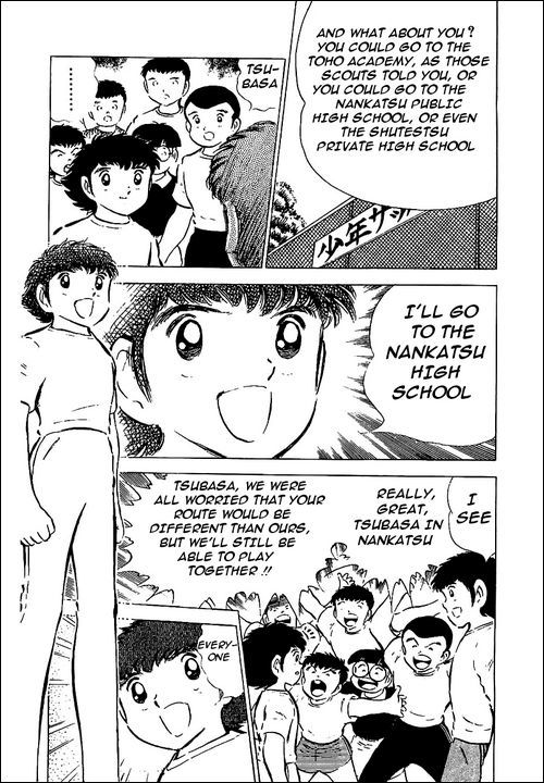 Captain Tsubasa Chapter 50 page 21 - Chapter 50: Everyone's Setting Off