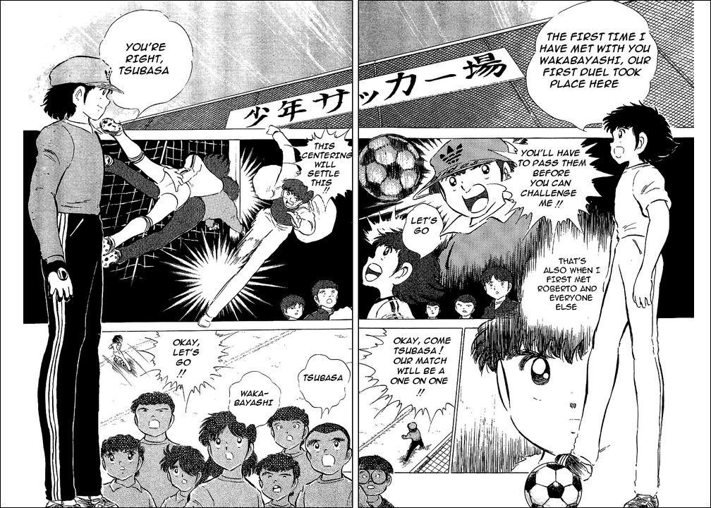 Captain Tsubasa Chapter 50 page 28 - Chapter 50: Everyone's Setting Off
