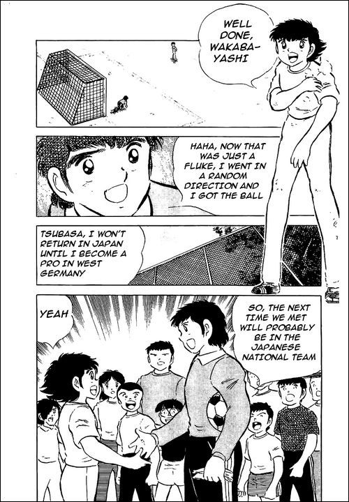 Captain Tsubasa Chapter 50 page 34 - Chapter 50: Everyone's Setting Off