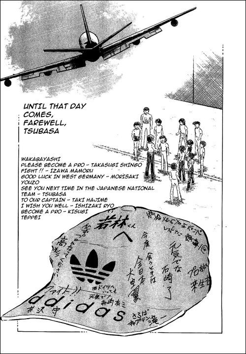 Captain Tsubasa Chapter 50 page 35 - Chapter 50: Everyone's Setting Off