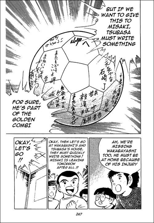 Captain Tsubasa Chapter 50 page 4 - Chapter 50: Everyone's Setting Off