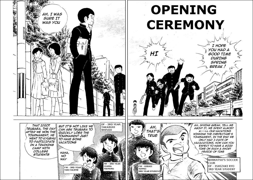 Captain Tsubasa Chapter 51 page 2 - Chapter 51: Opening Ceremony