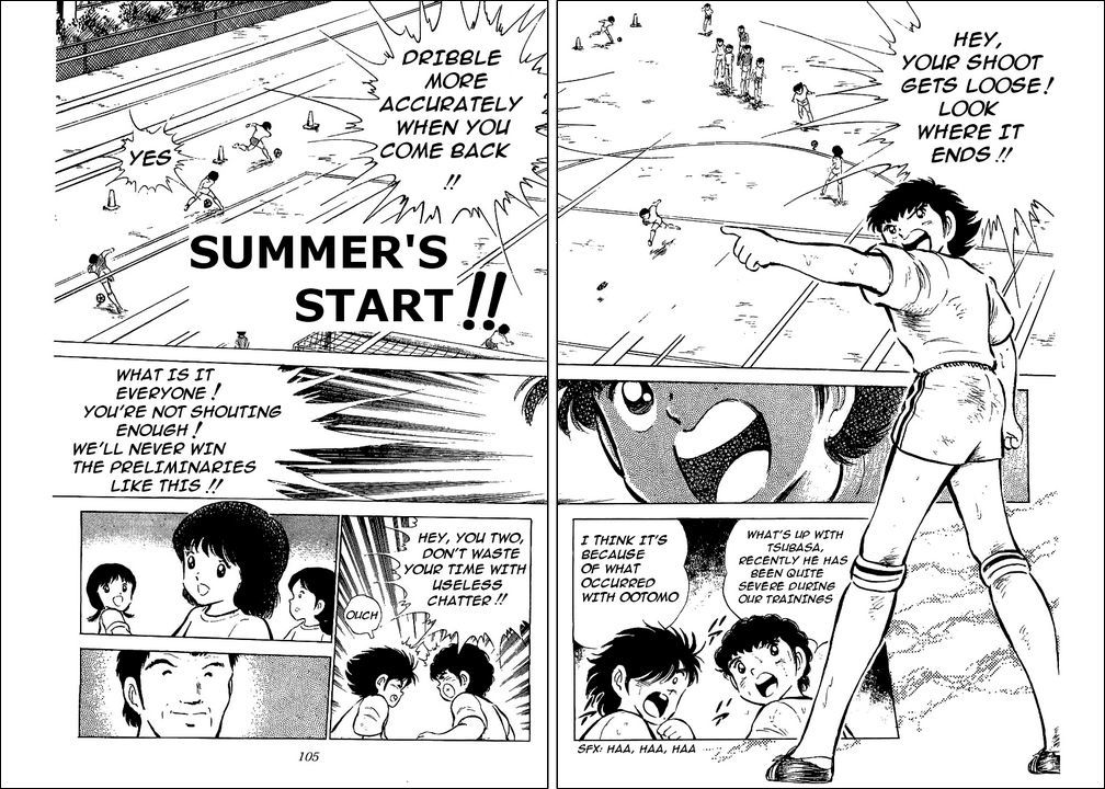 Captain Tsubasa Chapter 53 page 1 - Chapter 53: Summer's Start