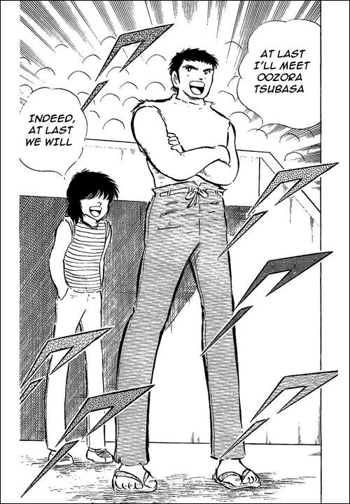 Captain Tsubasa Chapter 54 page 19 - Chapter 54: Rival's Burning Gaze