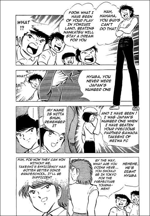 Captain Tsubasa Chapter 54 page 8 - Chapter 54: Rival's Burning Gaze