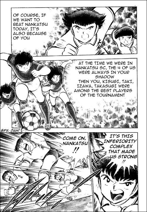 Captain Tsubasa Chapter 55 page 10 - Chapter 55: Hayabusa vs Tsubasa
