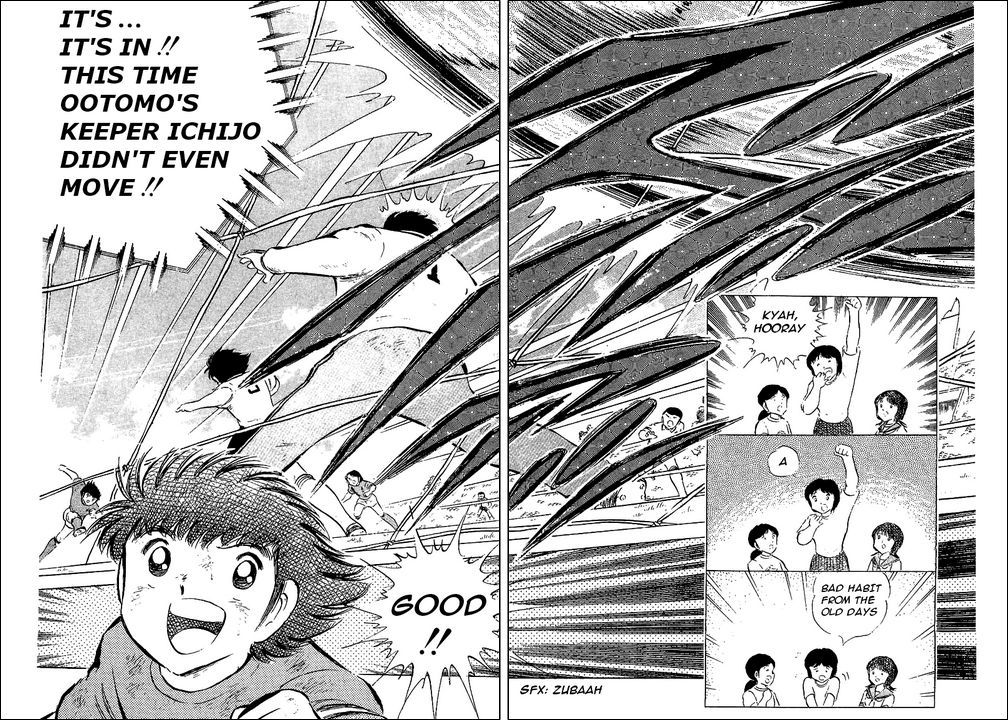 Captain Tsubasa Chapter 55 page 100 - Chapter 55: Hayabusa vs Tsubasa