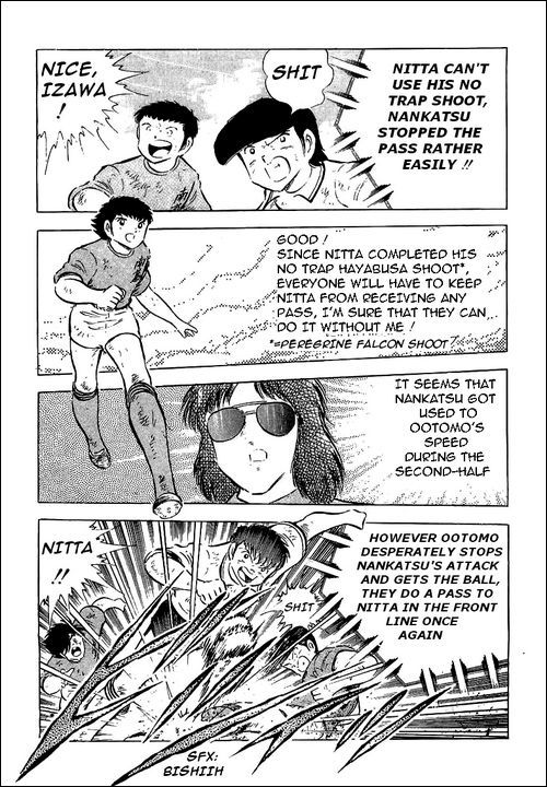 Captain Tsubasa Chapter 55 page 104 - Chapter 55: Hayabusa vs Tsubasa
