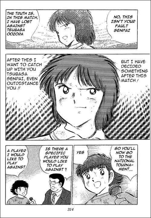 Captain Tsubasa Chapter 55 page 116 - Chapter 55: Hayabusa vs Tsubasa