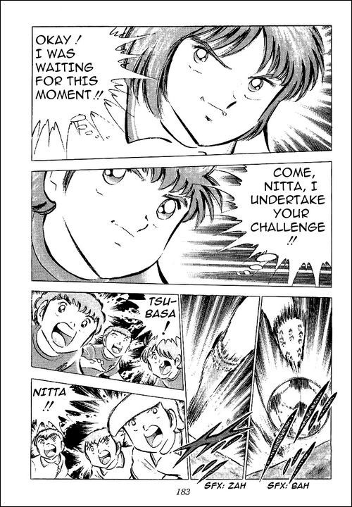 Captain Tsubasa Chapter 55 page 14 - Chapter 55: Hayabusa vs Tsubasa