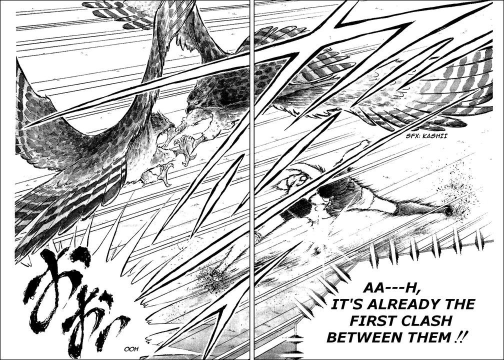 Captain Tsubasa Chapter 55 page 15 - Chapter 55: Hayabusa vs Tsubasa