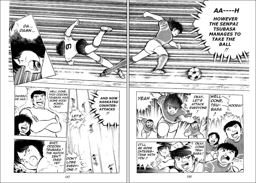Captain Tsubasa Chapter 55 page 16 - Chapter 55: Hayabusa vs Tsubasa