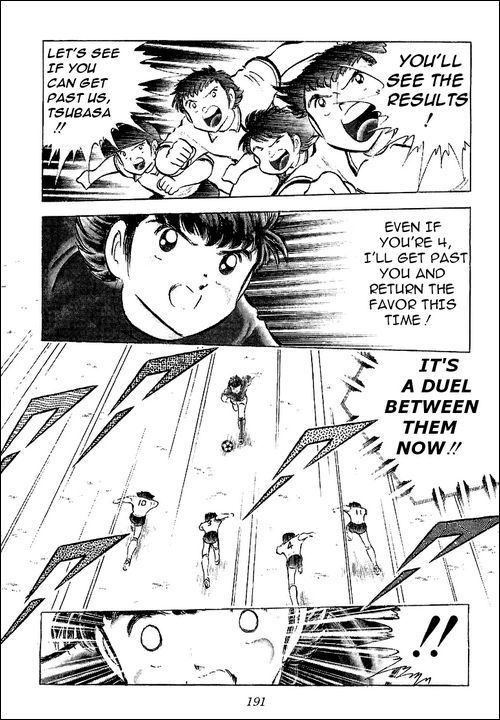 Captain Tsubasa Chapter 55 page 19 - Chapter 55: Hayabusa vs Tsubasa