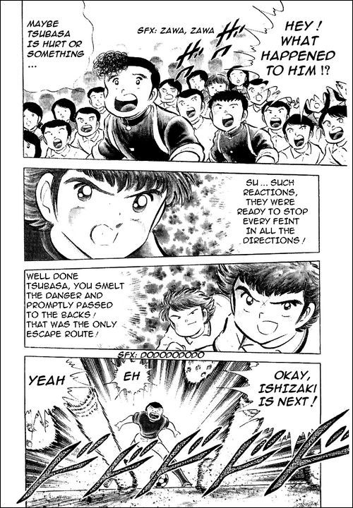 Captain Tsubasa Chapter 55 page 21 - Chapter 55: Hayabusa vs Tsubasa