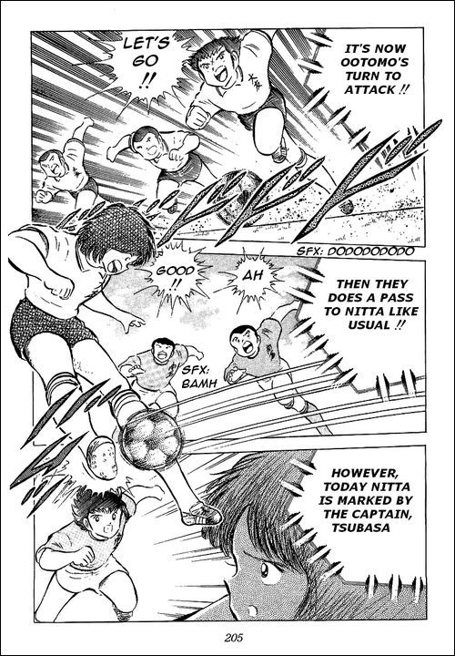 Captain Tsubasa Chapter 55 page 32 - Chapter 55: Hayabusa vs Tsubasa