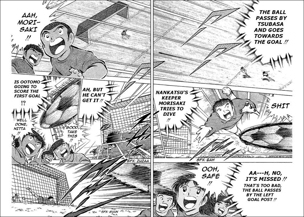 Captain Tsubasa Chapter 55 page 35 - Chapter 55: Hayabusa vs Tsubasa