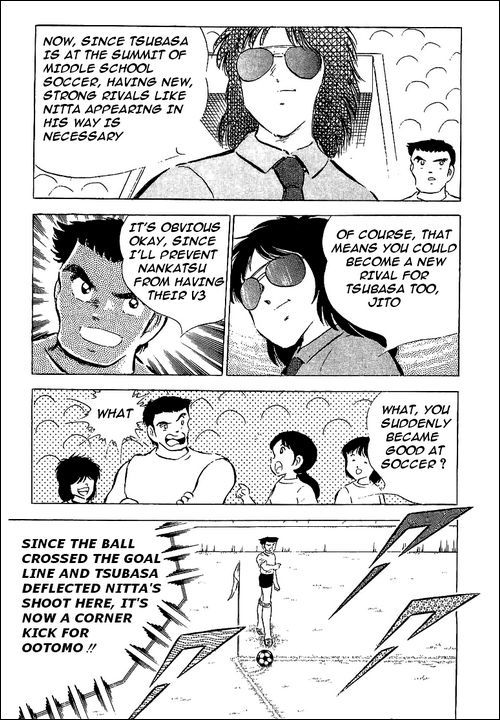 Captain Tsubasa Chapter 55 page 39 - Chapter 55: Hayabusa vs Tsubasa