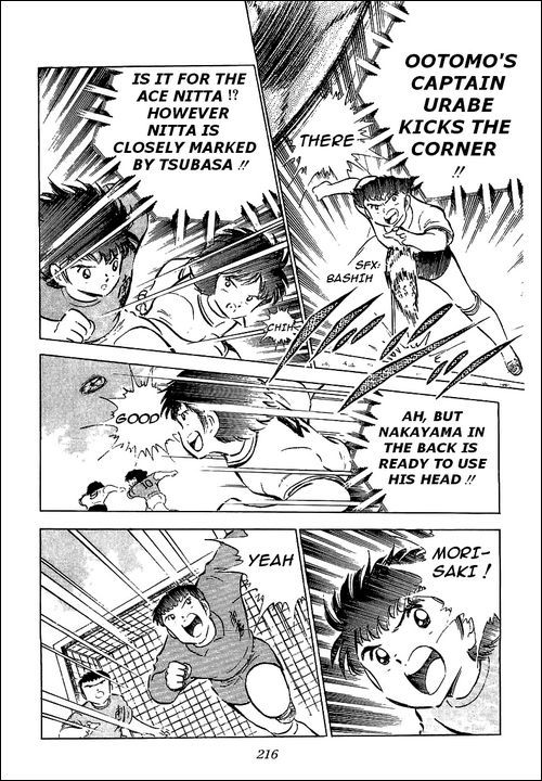 Captain Tsubasa Chapter 55 page 40 - Chapter 55: Hayabusa vs Tsubasa