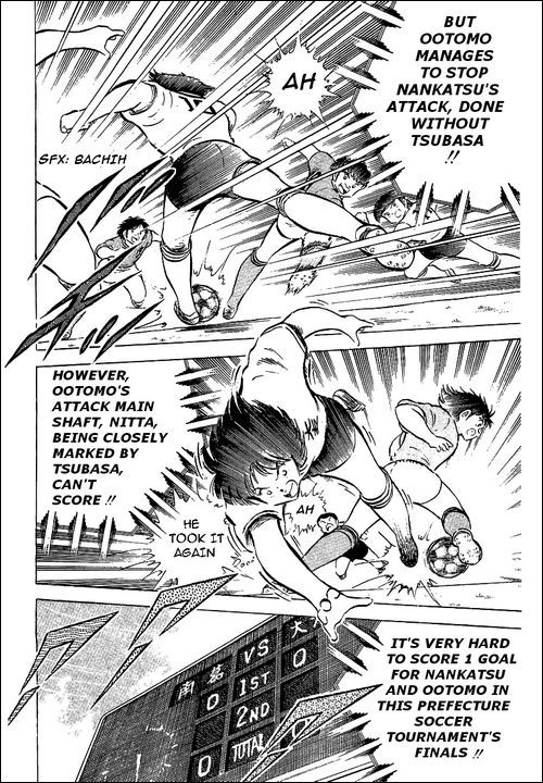 Captain Tsubasa Chapter 55 page 42 - Chapter 55: Hayabusa vs Tsubasa