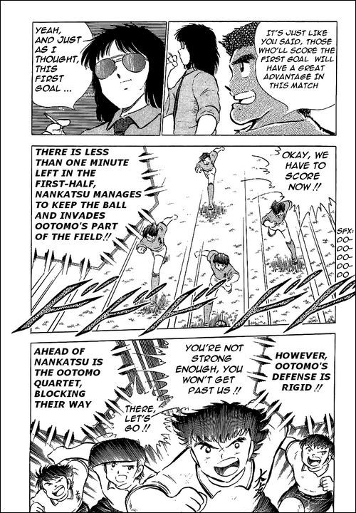 Captain Tsubasa Chapter 55 page 43 - Chapter 55: Hayabusa vs Tsubasa